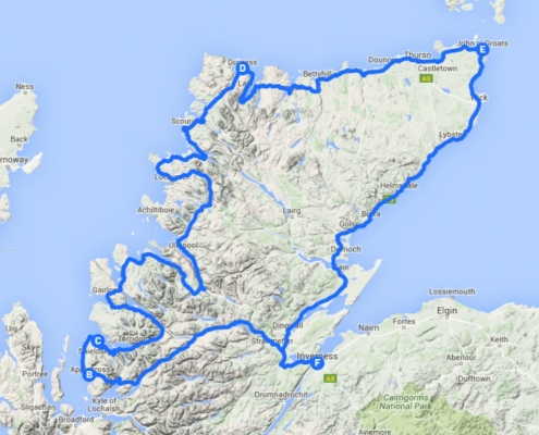 North Coast 500 Route (NC500)